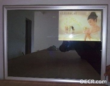 镜面广告镜