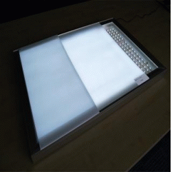 Led平板灯面板/光扩散板/匀光板 PMMA 2mm