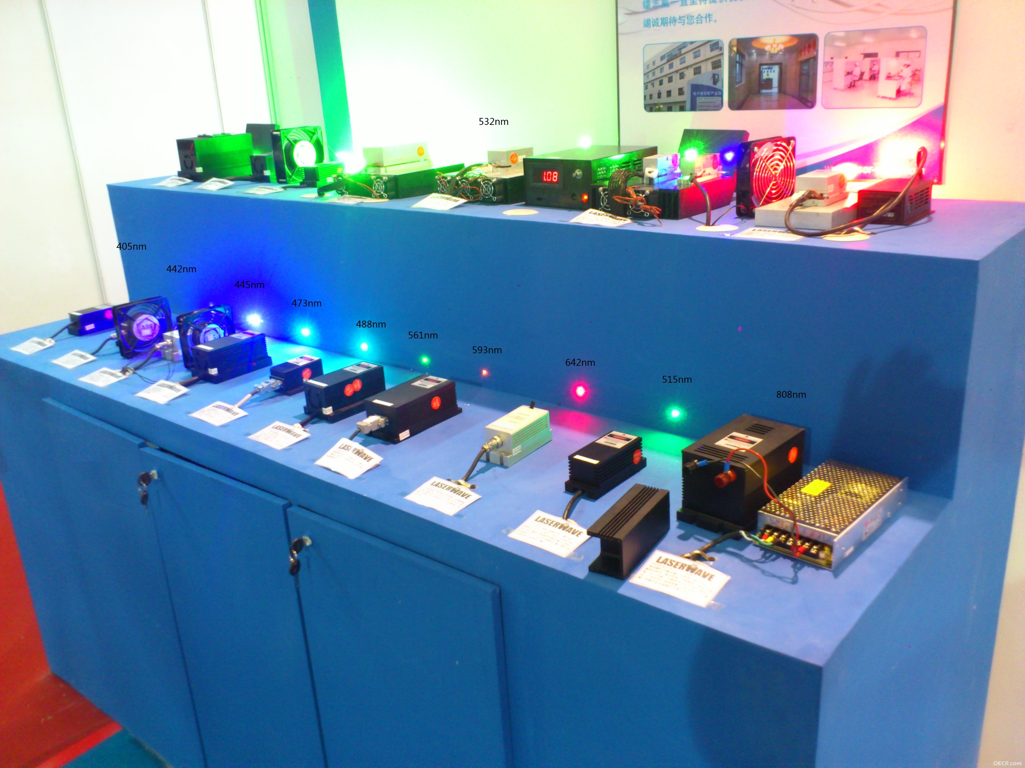 不同波长激光产品展示.jpg