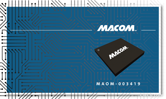 MACOM MAOM-003419是一款适用于100G、200G和400G应用的低功耗四通道线性EML驱动器。