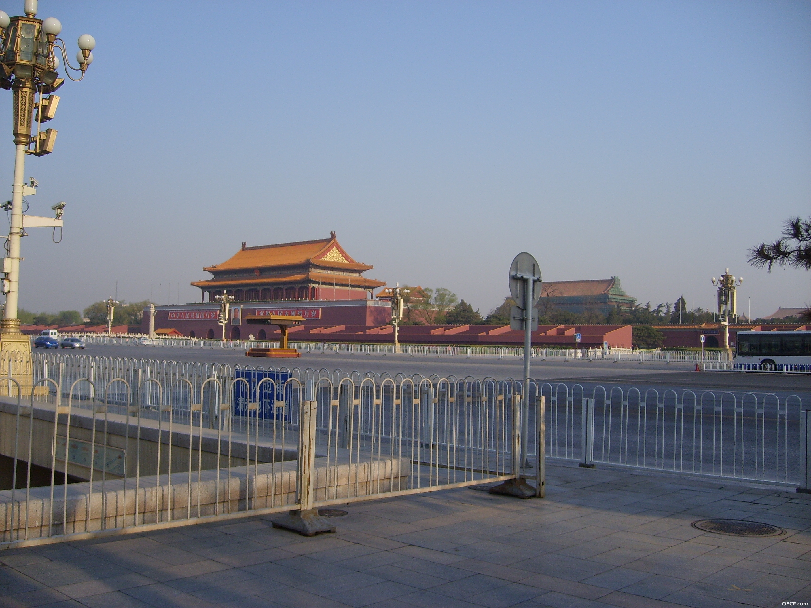 2010年4月24日早上在北京天安门