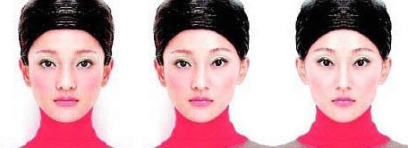 左脸，右脸