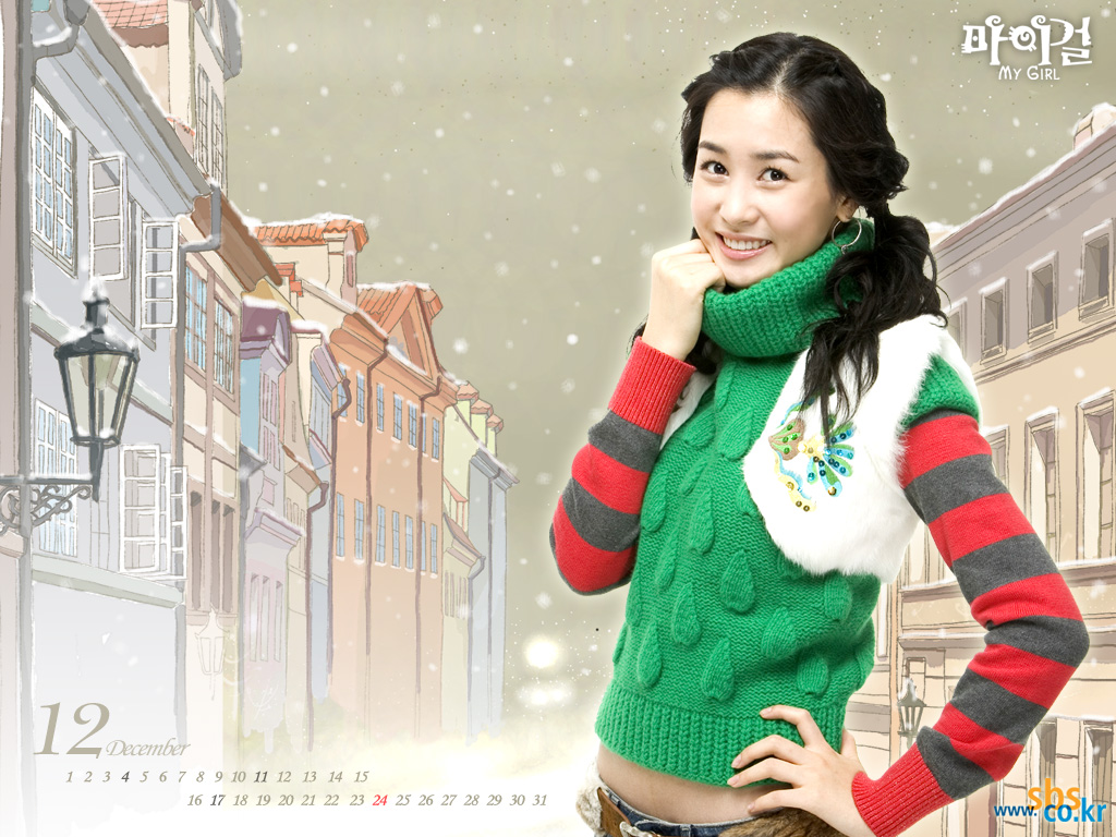 [贴图][推荐]给大家推荐最近看的一部韩剧，很有意思--《My Girl》
