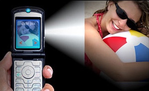 Micro Laser Projection Displays for Mobile Phones